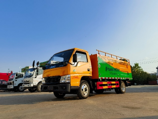 江铃顺达蓝牌款污水处理车（油电两用款）